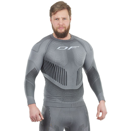 Dragonfly Термофутболка 3DThermo Grey с длинным рукавом в Воронеже