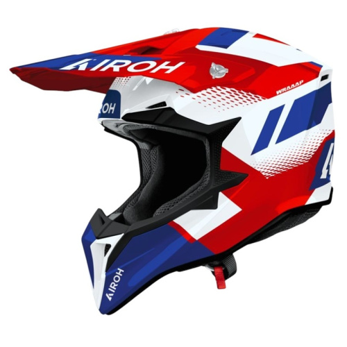 Airoh Шлем Wraaap Vision Red-Blue Gloss в Воронеже