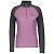 Scott Термокофта женская  Zip Defined Merino dark grey melange/cassis pink в Воронеже
