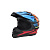 Desment Шлем кроссовый Raptor Black-Blue-Orange graphic в Воронеже