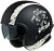 IXS Шлем Jet Helmet iXS 880 2.0 Черно-белый матовый в Воронеже