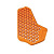 Scott Защитные вставки D3O Chest Protector CP1 Right ORANGE в Воронеже