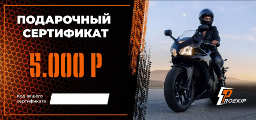 Подарочный сертификат Pro-Ekip.ru на 5.000р в Воронеже