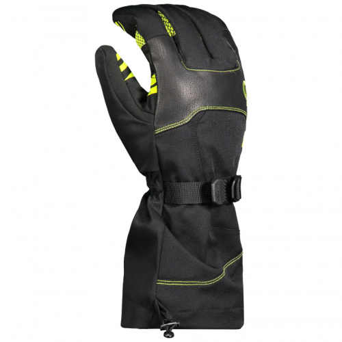 Scott Перчатки Cubrick Black/Lime-green в Воронеже