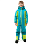 Dragonfly Зимний утепленный комбинезон Gravity Teenager Dark Green - Lime 2025 в Воронеже