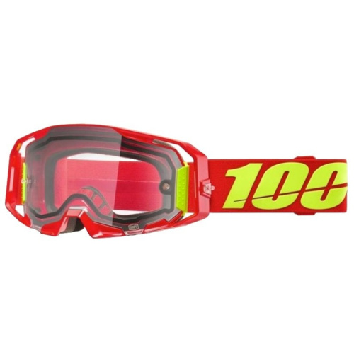 100% Очки Armatic Enduro Moto Red / Clear в Воронеже