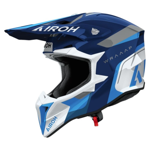 Airoh Шлем Wraaap Conquer Blue Gloss в Воронеже