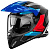 Airoh Мотошлем Bandit Tune Blue/red Gloss в Воронеже