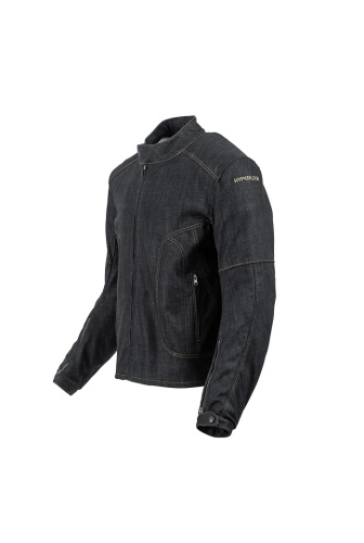 Hyperlook Мотокуртка джинсовая Lion denim Синий в Воронеже