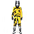Grom Штаны кроссовые Sadman Yellow в Воронеже