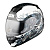 IXS Мотошлем HX 215 Curl Черный/Белый в Воронеже