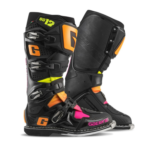 Gaerne Мотоботы SG-12 Black/Orange/Pink в Воронеже