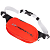 Dragonfly Гермосумка поясная DF Wallet 2л Red-Black в Воронеже