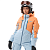 Dragonfly Куртка горнолыжная утепленная Gravity Woman 2025 Mock Orange-Light Blue в Воронеже