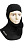 Starks Подшлемник Fleece Collar Open черный в Воронеже